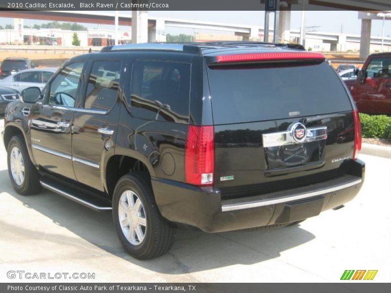 Black Raven / Cashmere/Cocoa 2010 Cadillac Escalade