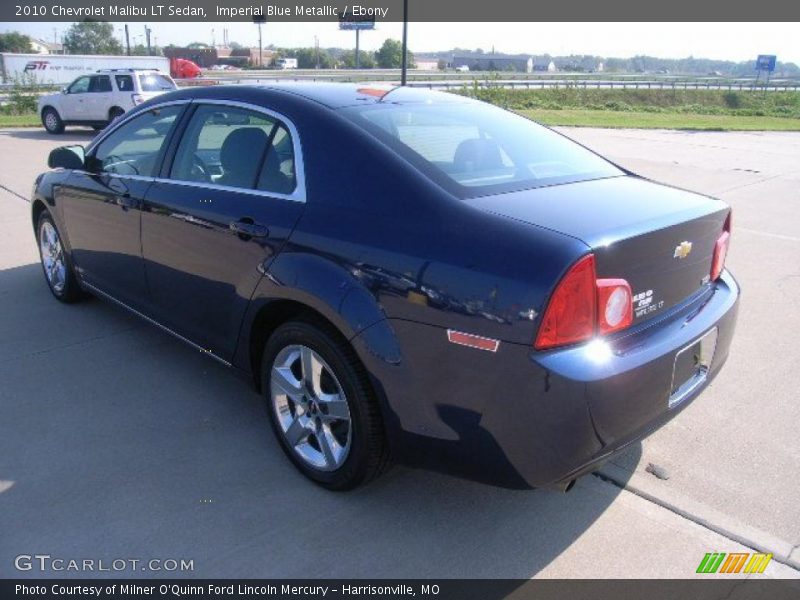 Imperial Blue Metallic / Ebony 2010 Chevrolet Malibu LT Sedan