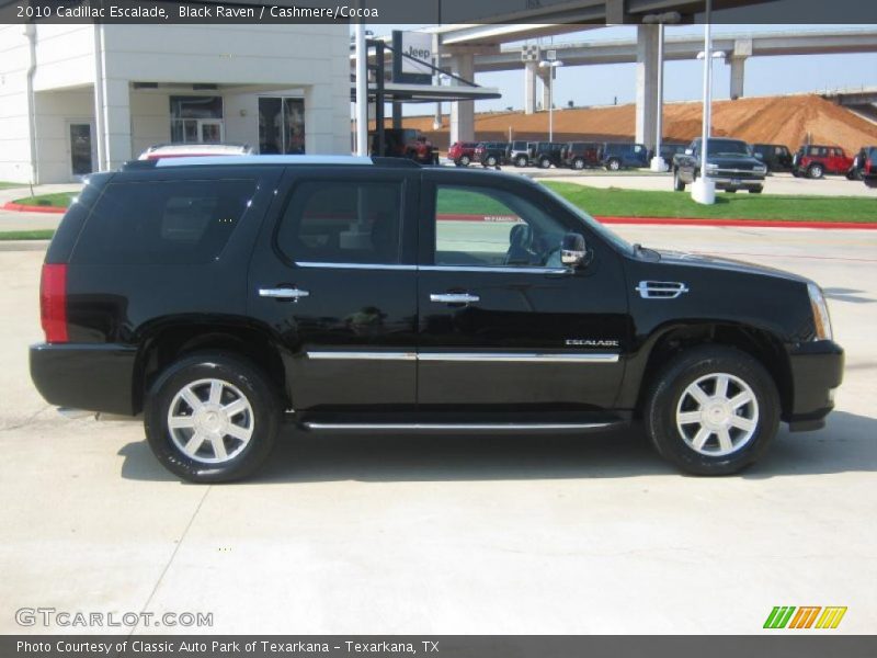 Black Raven / Cashmere/Cocoa 2010 Cadillac Escalade
