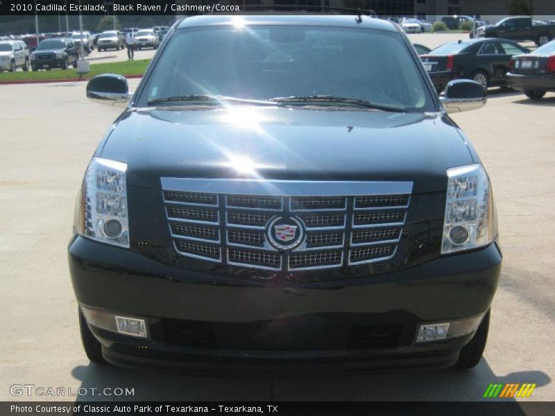 Black Raven / Cashmere/Cocoa 2010 Cadillac Escalade