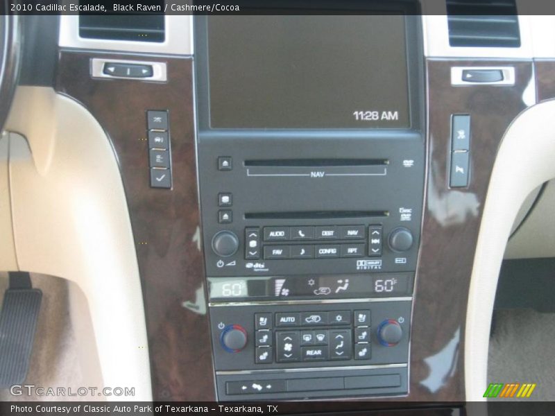 Black Raven / Cashmere/Cocoa 2010 Cadillac Escalade