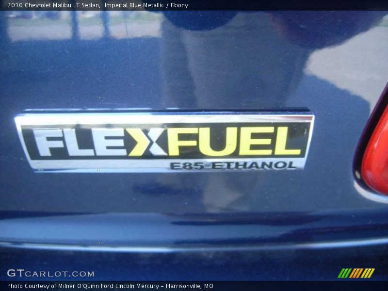 Imperial Blue Metallic / Ebony 2010 Chevrolet Malibu LT Sedan
