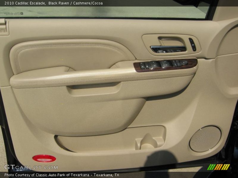 Black Raven / Cashmere/Cocoa 2010 Cadillac Escalade