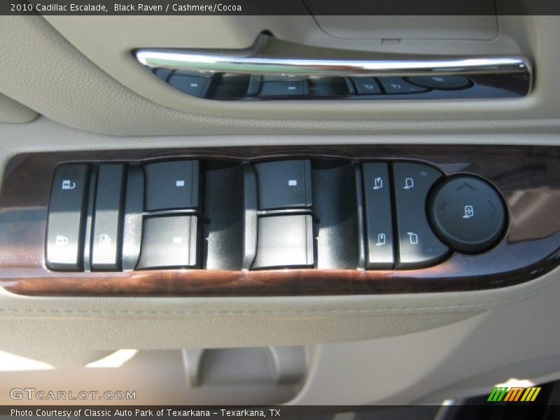 Black Raven / Cashmere/Cocoa 2010 Cadillac Escalade