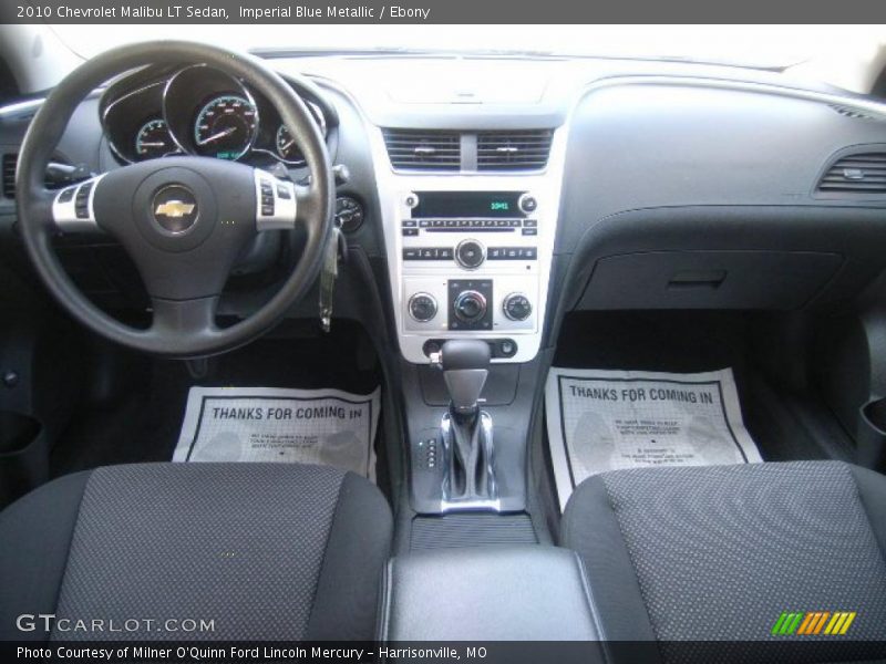 Imperial Blue Metallic / Ebony 2010 Chevrolet Malibu LT Sedan