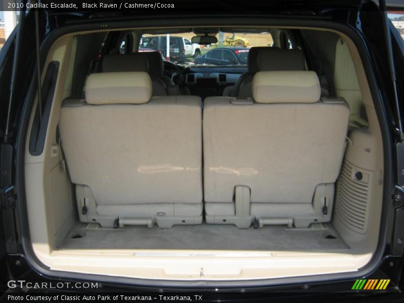 Black Raven / Cashmere/Cocoa 2010 Cadillac Escalade