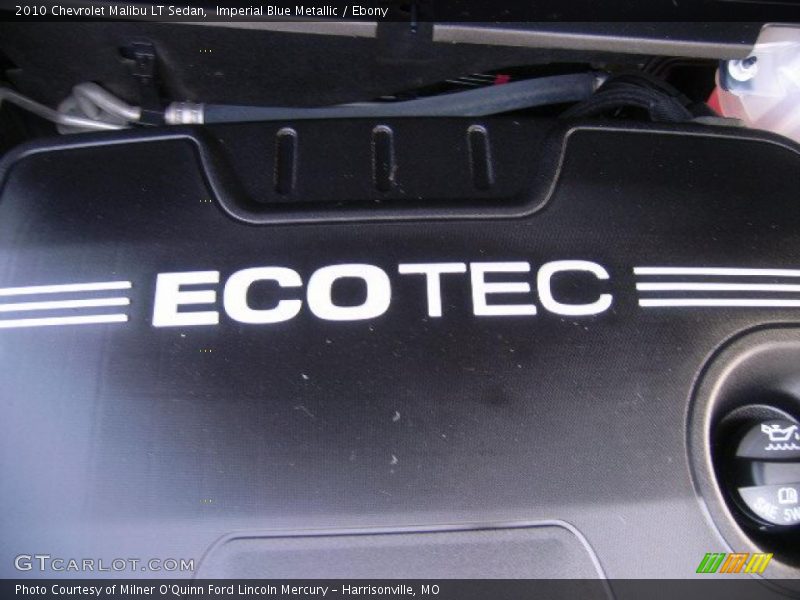 Imperial Blue Metallic / Ebony 2010 Chevrolet Malibu LT Sedan