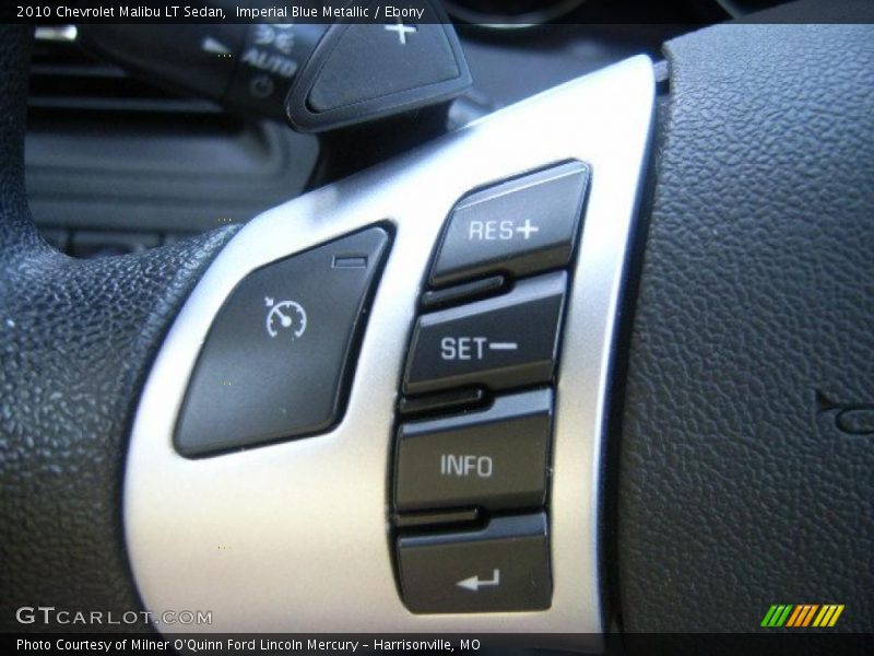 Imperial Blue Metallic / Ebony 2010 Chevrolet Malibu LT Sedan