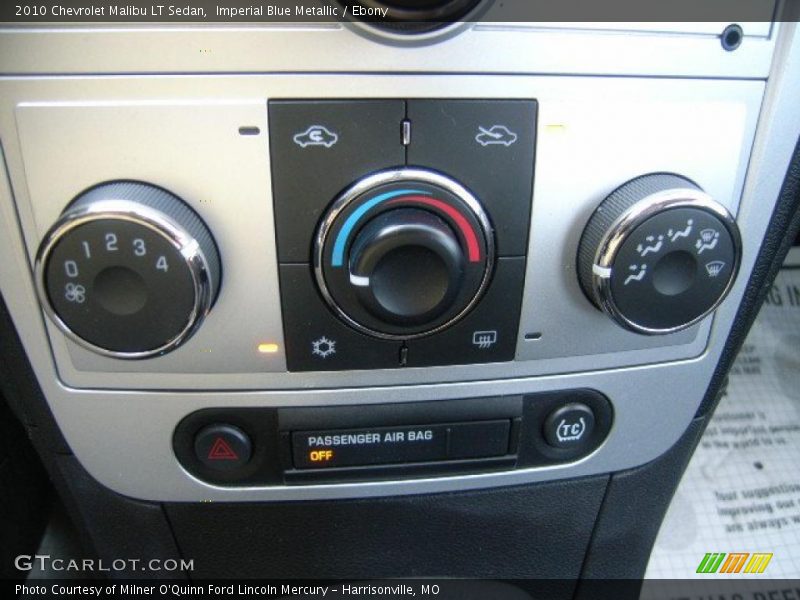 Imperial Blue Metallic / Ebony 2010 Chevrolet Malibu LT Sedan