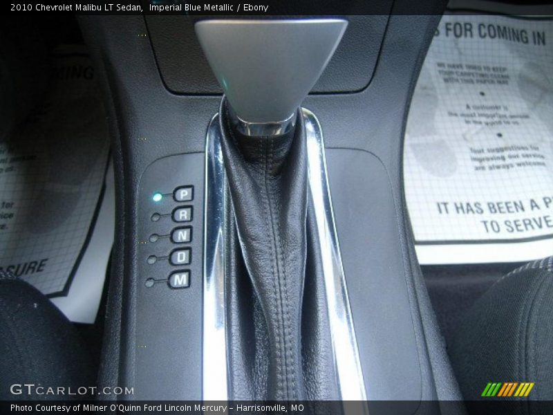 Imperial Blue Metallic / Ebony 2010 Chevrolet Malibu LT Sedan