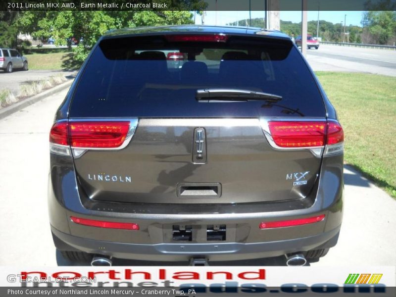 Earth Metallic / Charcoal Black 2011 Lincoln MKX AWD