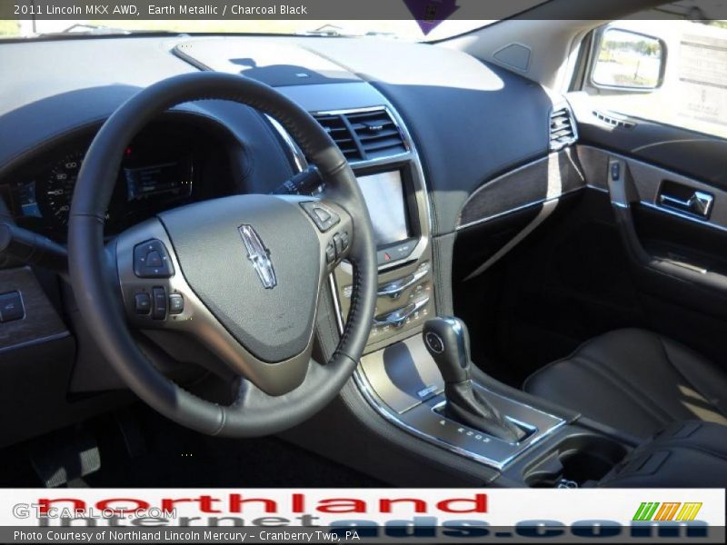 Earth Metallic / Charcoal Black 2011 Lincoln MKX AWD