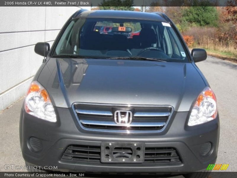 Pewter Pearl / Black 2006 Honda CR-V LX 4WD