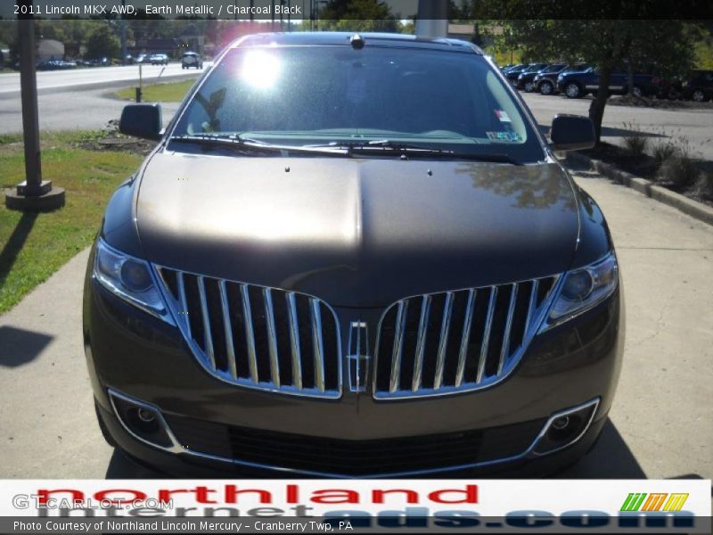 Earth Metallic / Charcoal Black 2011 Lincoln MKX AWD