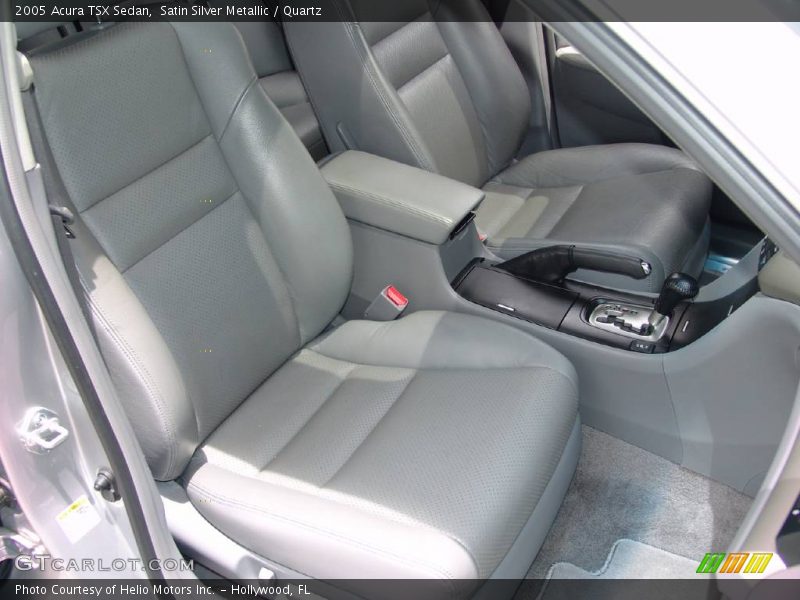 Satin Silver Metallic / Quartz 2005 Acura TSX Sedan