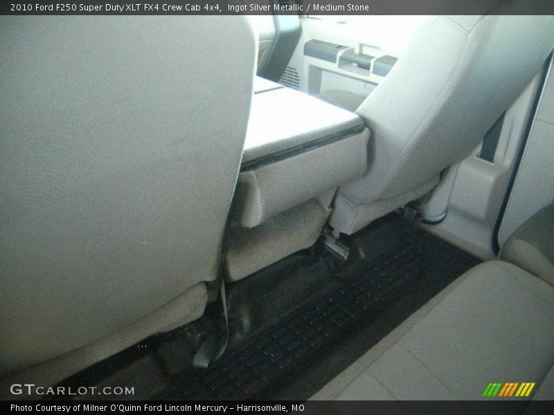 Ingot Silver Metallic / Medium Stone 2010 Ford F250 Super Duty XLT FX4 Crew Cab 4x4