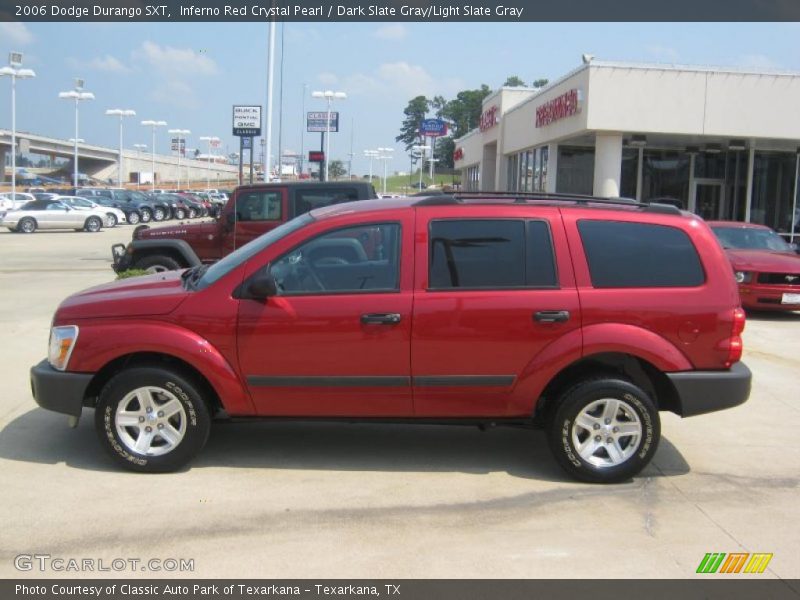 Inferno Red Crystal Pearl / Dark Slate Gray/Light Slate Gray 2006 Dodge Durango SXT