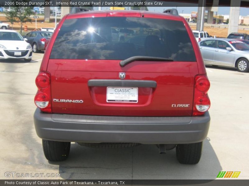 Inferno Red Crystal Pearl / Dark Slate Gray/Light Slate Gray 2006 Dodge Durango SXT