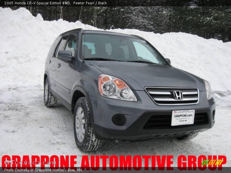 Pewter Pearl / Black 2005 Honda CR-V Special Edition 4WD