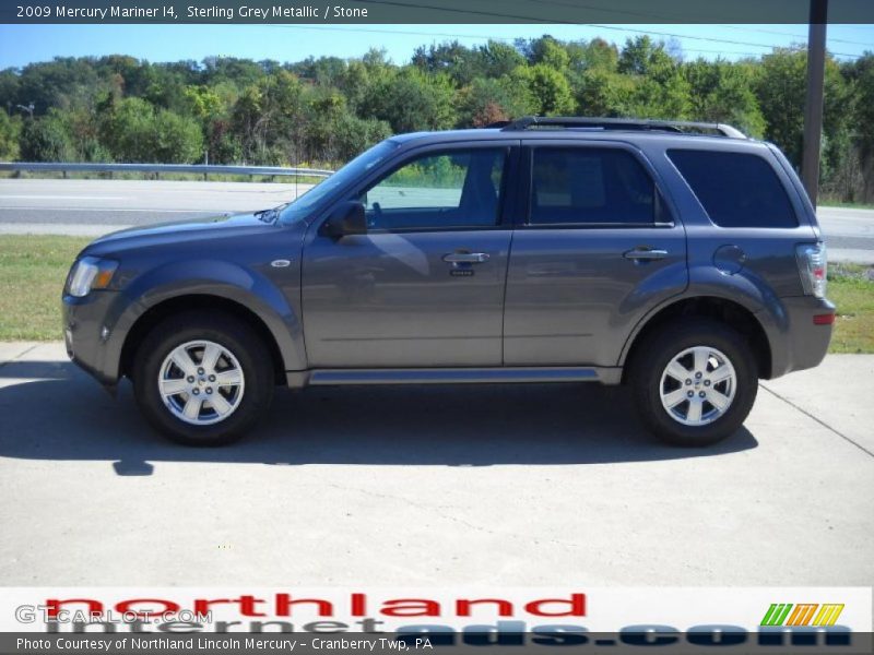 Sterling Grey Metallic / Stone 2009 Mercury Mariner I4