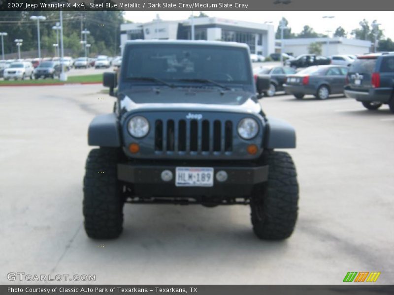 Steel Blue Metallic / Dark Slate Gray/Medium Slate Gray 2007 Jeep Wrangler X 4x4