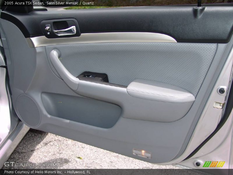 Satin Silver Metallic / Quartz 2005 Acura TSX Sedan