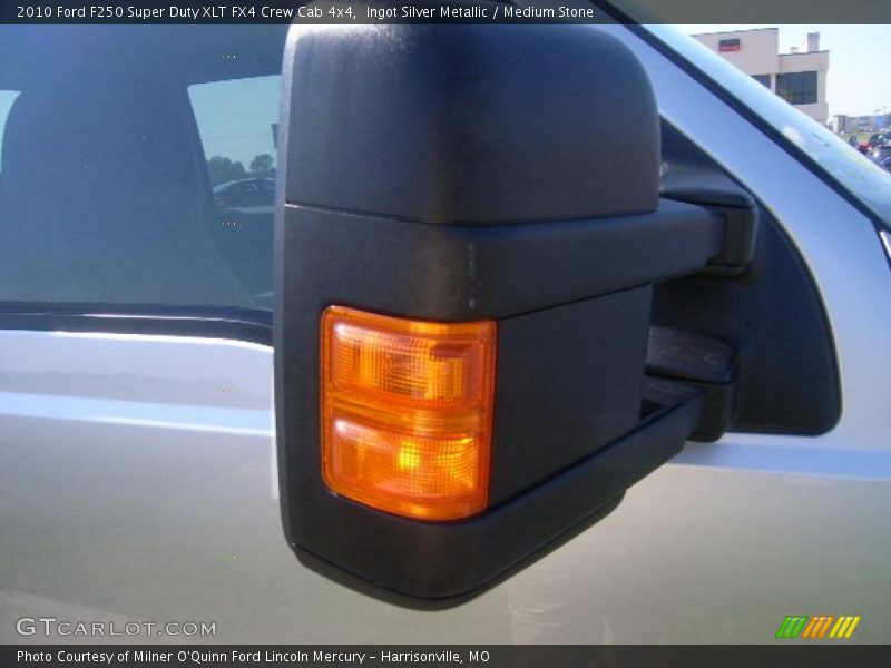 Ingot Silver Metallic / Medium Stone 2010 Ford F250 Super Duty XLT FX4 Crew Cab 4x4