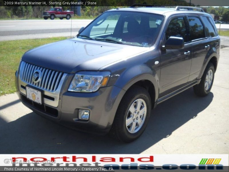 Sterling Grey Metallic / Stone 2009 Mercury Mariner I4