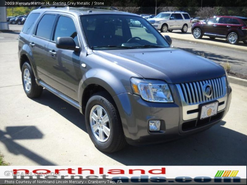 Sterling Grey Metallic / Stone 2009 Mercury Mariner I4