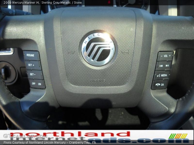 Sterling Grey Metallic / Stone 2009 Mercury Mariner I4