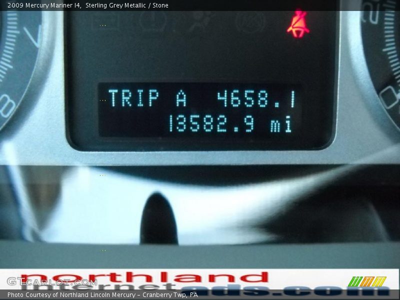 Sterling Grey Metallic / Stone 2009 Mercury Mariner I4