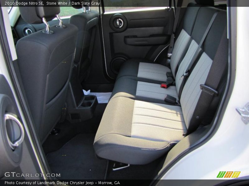 Stone White / Dark Slate Gray 2010 Dodge Nitro SE
