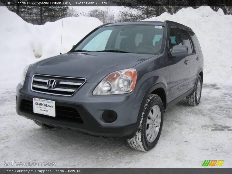 Pewter Pearl / Black 2005 Honda CR-V Special Edition 4WD