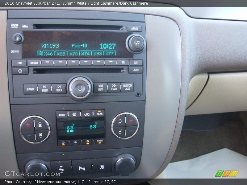 Summit White / Light Cashmere/Dark Cashmere 2010 Chevrolet Suburban Z71