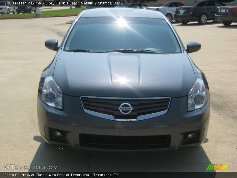 Pebble Beach Metallic / Charcoal Black 2008 Nissan Maxima 3.5 SE