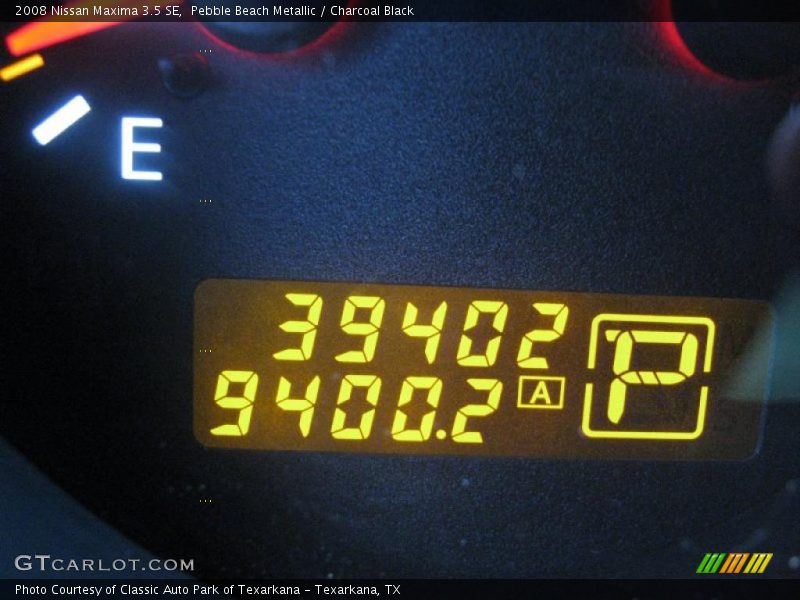 Pebble Beach Metallic / Charcoal Black 2008 Nissan Maxima 3.5 SE