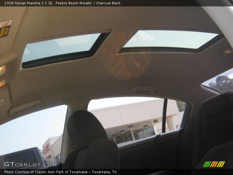 Pebble Beach Metallic / Charcoal Black 2008 Nissan Maxima 3.5 SE