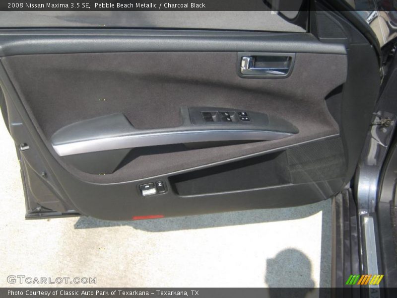 Pebble Beach Metallic / Charcoal Black 2008 Nissan Maxima 3.5 SE