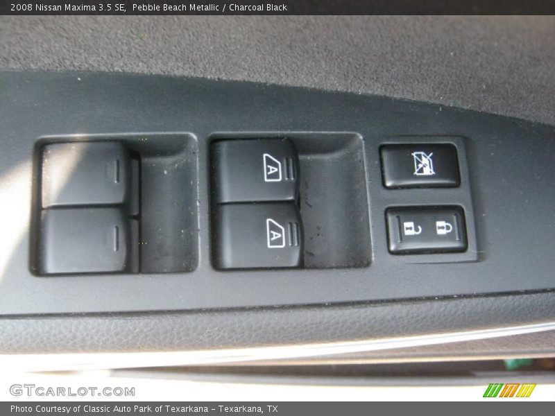 Pebble Beach Metallic / Charcoal Black 2008 Nissan Maxima 3.5 SE