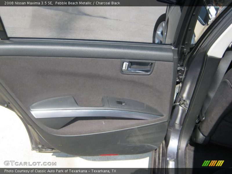 Pebble Beach Metallic / Charcoal Black 2008 Nissan Maxima 3.5 SE