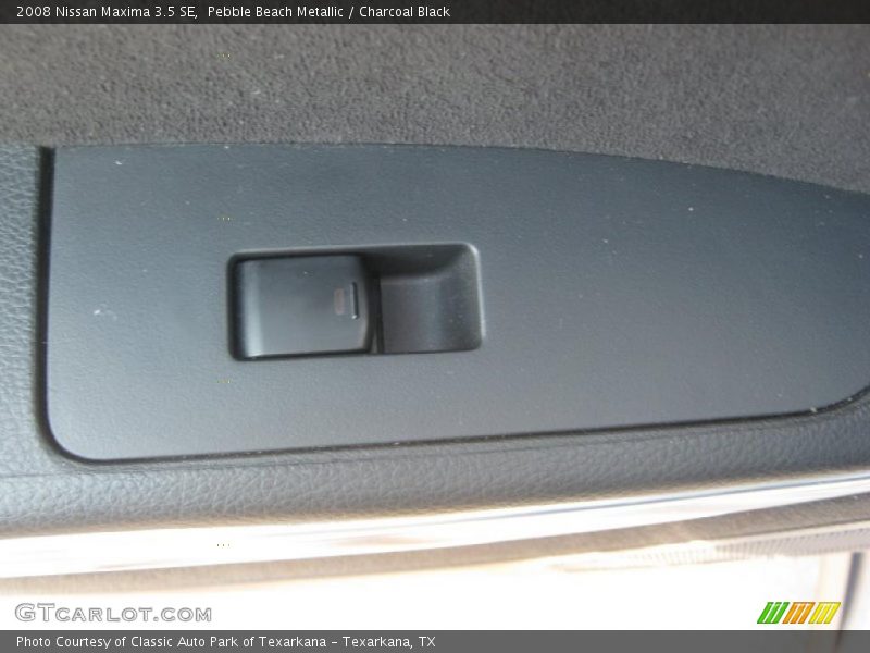 Pebble Beach Metallic / Charcoal Black 2008 Nissan Maxima 3.5 SE