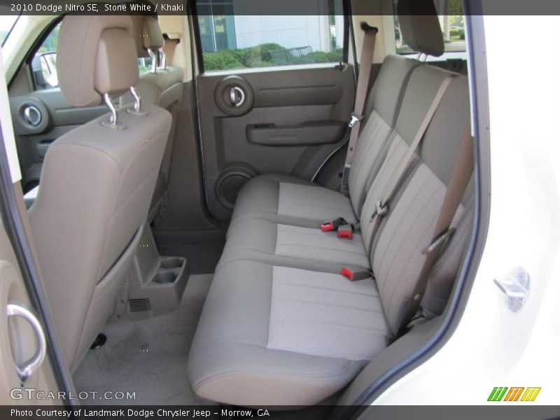 Stone White / Khaki 2010 Dodge Nitro SE