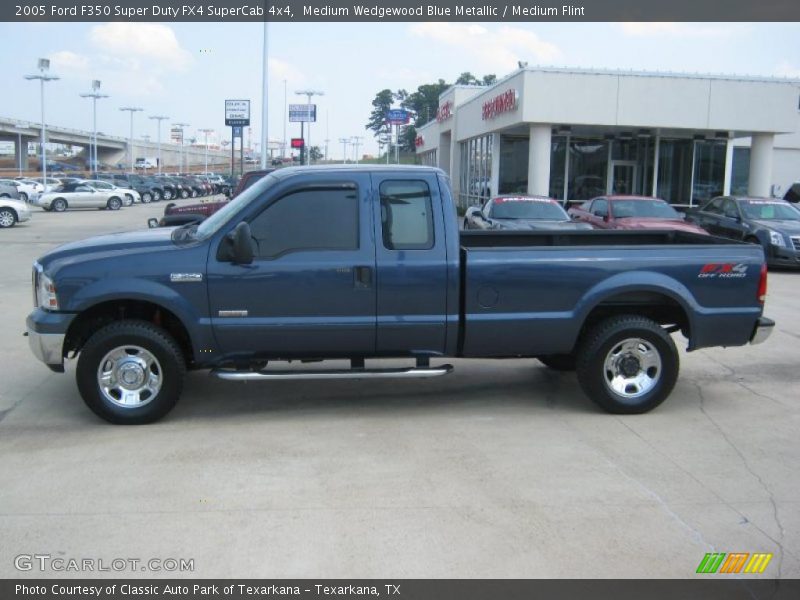 Medium Wedgewood Blue Metallic / Medium Flint 2005 Ford F350 Super Duty FX4 SuperCab 4x4