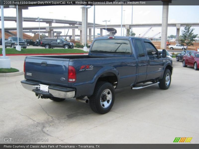 Medium Wedgewood Blue Metallic / Medium Flint 2005 Ford F350 Super Duty FX4 SuperCab 4x4