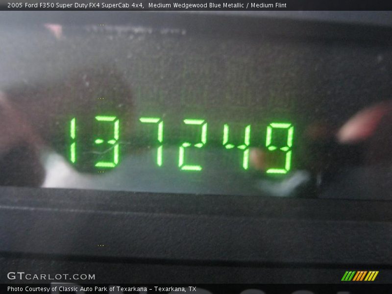 Medium Wedgewood Blue Metallic / Medium Flint 2005 Ford F350 Super Duty FX4 SuperCab 4x4