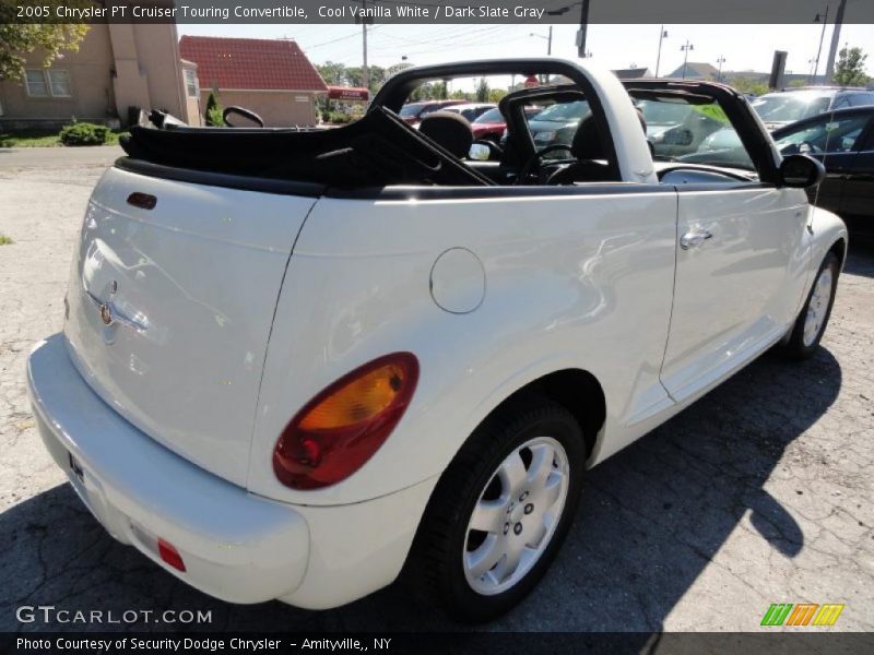 Cool Vanilla White / Dark Slate Gray 2005 Chrysler PT Cruiser Touring Convertible
