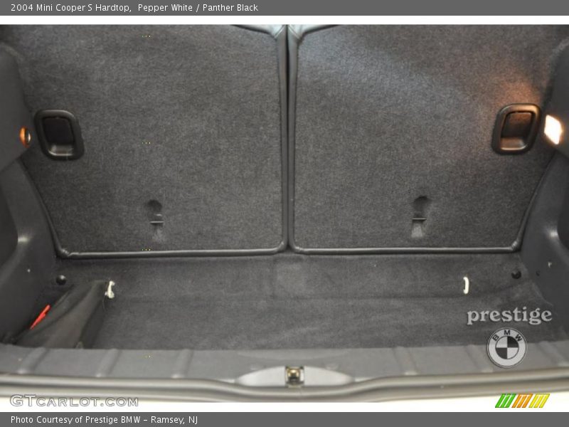 Pepper White / Panther Black 2004 Mini Cooper S Hardtop