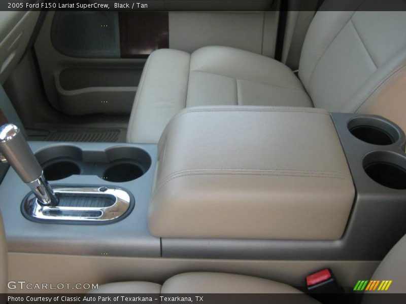 Black / Tan 2005 Ford F150 Lariat SuperCrew