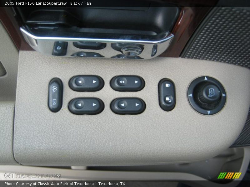 Black / Tan 2005 Ford F150 Lariat SuperCrew