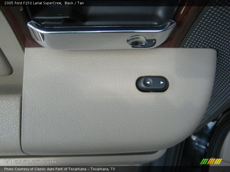 Black / Tan 2005 Ford F150 Lariat SuperCrew